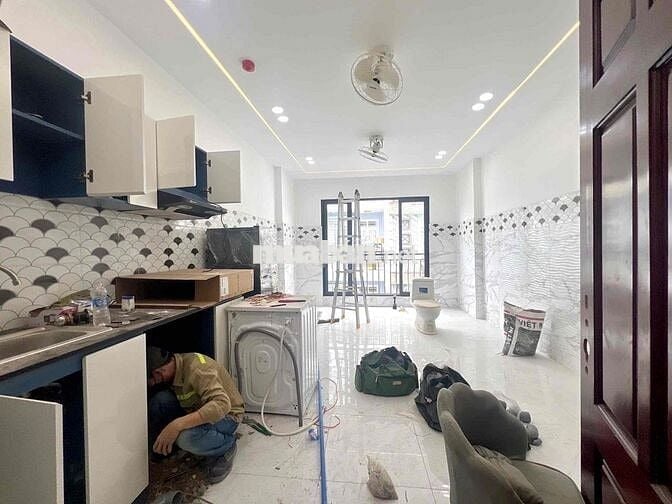 CĂN HỘ BANCOL NHÀ MỚI MÁY GIẶT RIÊNG NGAY CÔNG VIÊN LÀNG HOA GÒ VẤP