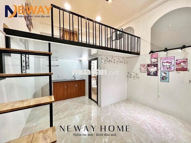 Căn hộ Duplex Mới xây - Máy lạnh , Thang máy - Ngay Ngã Tư4 Xã