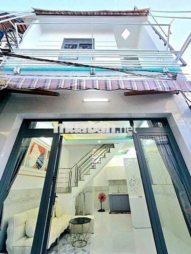 Nhà Q12 Gần Chung Cư Thạnh Xuân 2pn, ban công 840 triệu MiễnTrung Gian