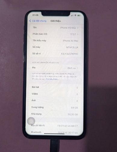 Pass iPhone XS Max quốc tế bản Mỹ giá tốt 