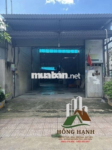 KHO XƯỞNG CHO THUÊ 300 M2 – NGUYỄN THỊ THỬ - XTS - GIÁ 14 TRIỆU/ THÁNG