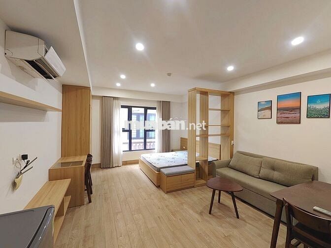 Ở luôn STUDIO 40m2 full đồ ô tô đỗ cửa, ngõ 279 Đội Cấn