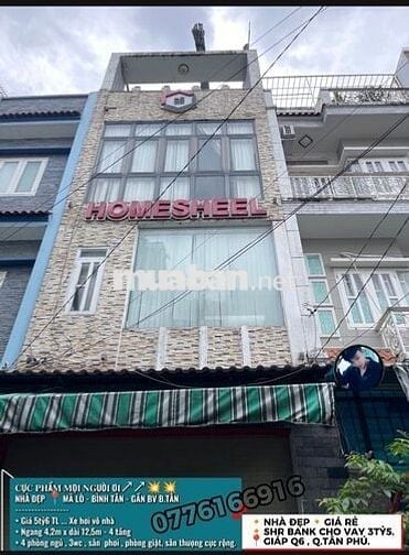 🏡𝐍𝐡à đẹ𝐩 𝐱â𝐲 𝐅𝐮𝐥𝐥 - 4 𝐭ầ𝐧𝐠 - 𝐗𝐞 𝐡ơ𝐢 𝐯ô 𝐧𝐡à - 4,2𝐱12,5𝐦 - 𝐧𝐡ỉ𝐧𝐡 5 𝐭ỷ💥💥💥
