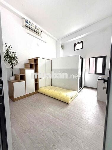 Cho thuê căn hộ Duplex có Ban công Q4 gần ĐH Luật, ĐH Nguyễn Tất Thành