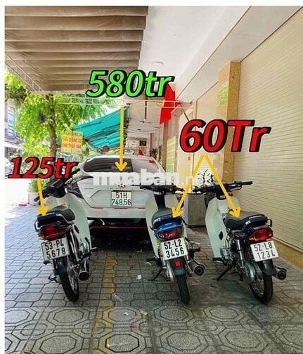 Bán xe dream thái 1234 chính chủ