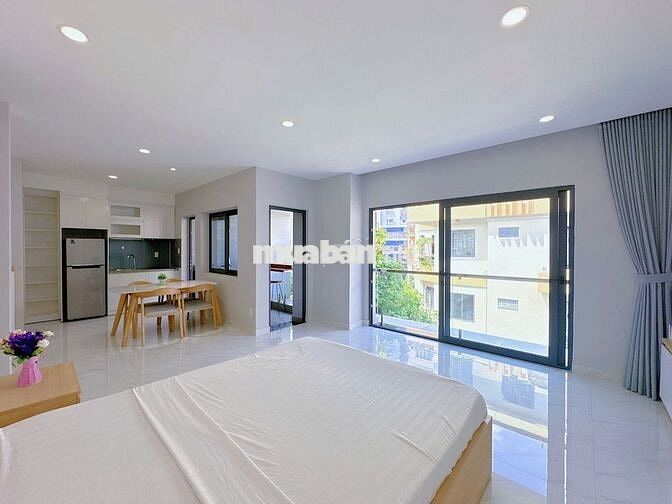 ✨Phòng Studio Full NT Cao Cấp🛋️Bản Công🌿Cửa Sổ Full Kính📍Chu Văn An✨