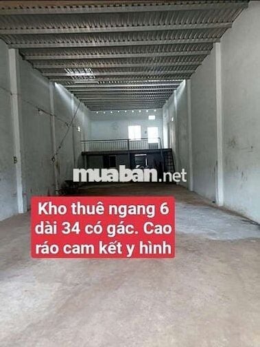 KHO CHO THUÊ 6×34( 204m). ĐƯỜNG VÕ VĂN VÂN vĩnh Lộc B Bình Chánh