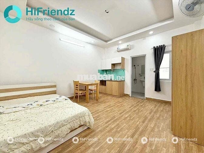 PHÒNG STUDIO FULL NỘI THẤT 25M2 - GẦN ETOWN CỘNG HOÀ