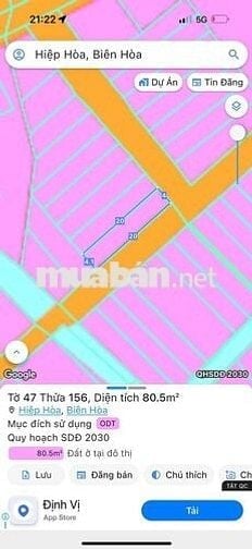 Đất 2 mặt tiền đường nhựa phường Hiệp Hoà cực nóng