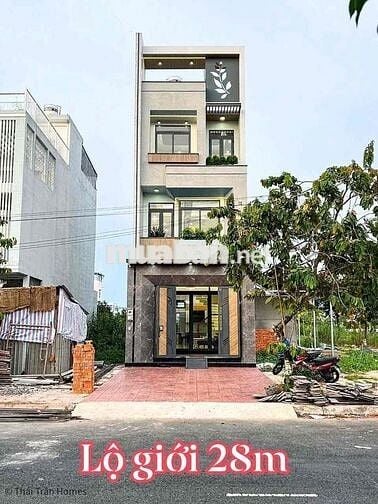 BÁN NHÀ MỚI 4 TẦNG KẾ CHỢ KDC VĂN HOÁ TÂY ĐÔ CẦN THƠ - 6.8 TỶ