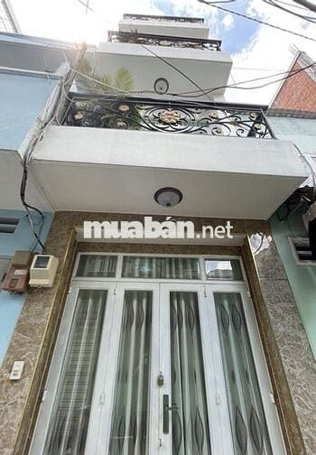 Nhà mới 3 tầng full nội thất, khu trung tâm Bà Chiểu.