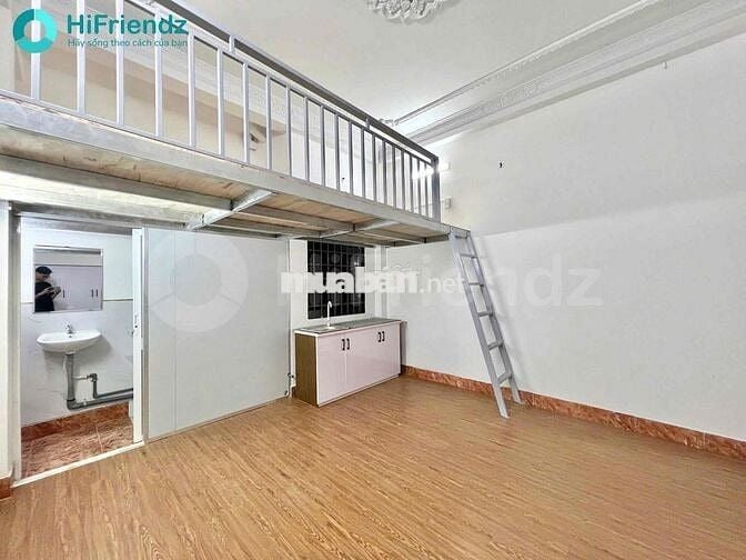 CHDV, Phòng trọ giá rẻ có gác Full nội thất rộng 30m2 ở đc 3-4 bạn