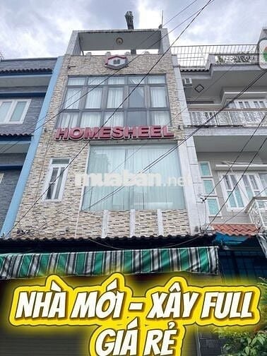 Nhà đẹp xây full diện tích - 4 tầng - 4,2x12m - xe hơi vô nhà