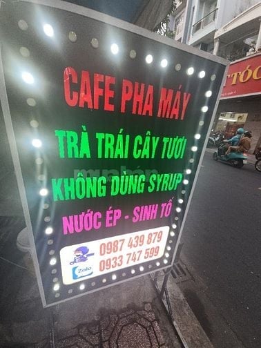 Cần sang quán bán cafe trà sữa nước ép 