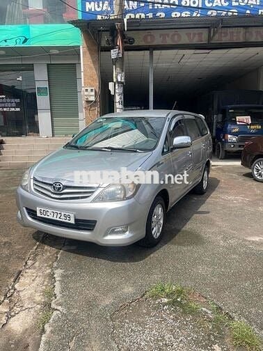 Toyota Innova 2008 G số sàn xe gia đình một chủ