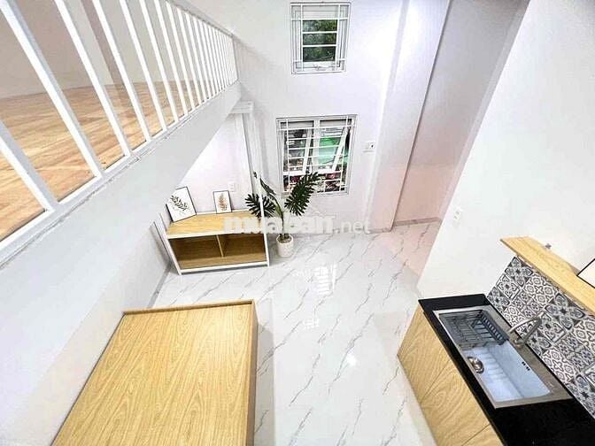 CĂN HÔ DỊCH VỤ 38M2 DẠNG DUPLEX FULL NT NGAY CÔNG VIÊN LÀNG HOA GÒ VẤP