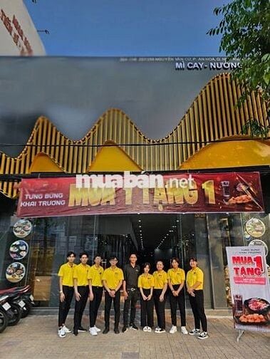 SANG NHƯỢNG MẶT BẰNG KINH DOANH MÌ CAY
