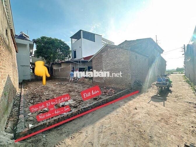 CHÍNH CHỦ BÁN ĐẤT ĐẸP VỊ TRÍ VÀNG CHÙA NẤU HIỀN NINH SÓC SƠN HÀ NỘI