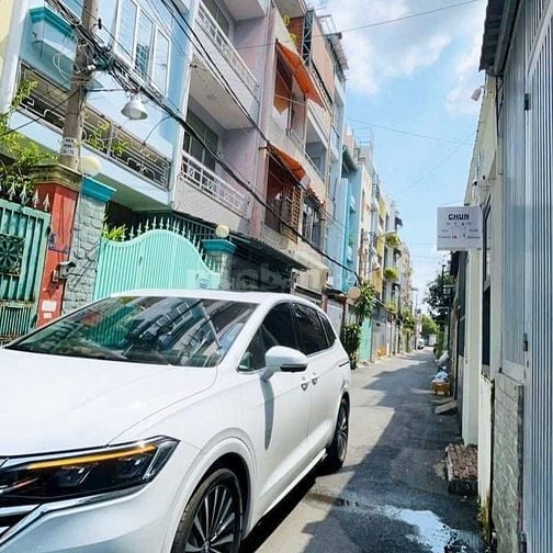 HXH đối diện Emart Phan Văn Trị, 4 tầng, mở VP, KD - chỉ hơn 8 tỷ 