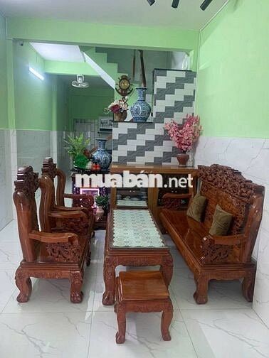 Nhà Bùi Minh Trực, Q8 - 1 TỶ 489 - 1 TR/1L - sát Tạ Quang Bửu, Ql50