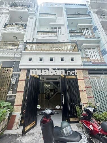 Nhà Phố liền kề, hẻm 7m dt 4x14 trệt 3 lầu,1/ trục Lê Văn Khương.