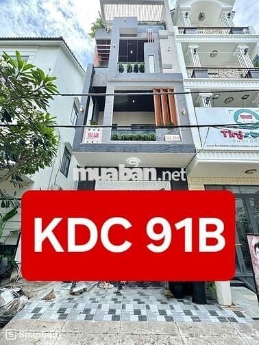 SIÊU PHẨM 3 LẦU + NỘI THẤT CAO CẤP - KDC 91B