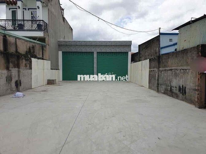 CHO THUÊ NHÀ XƯỞNG MẶT TIỀN PHAN VĂN HỚN - HÓC MÔN