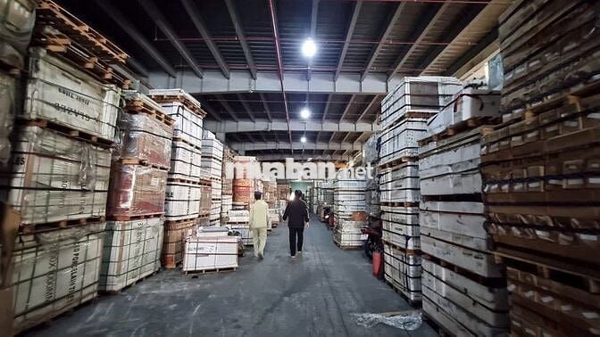 Cho thuê kho 1.350m² KCN Tân Tạo, Bình Tân, nền cao ráo, PCCC tự động