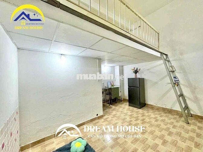 DUPLEX GÁC CAO RỘNG 30M2 TRỆT FREE GIỮ XE, CẠNH HUIT