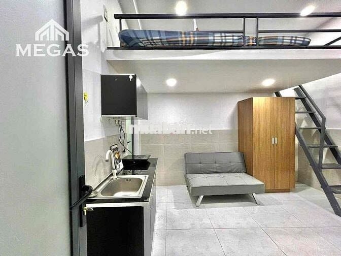 phòng trọ full nội thất cách uth cơ sở 3 giao thông vận tải 5 phút