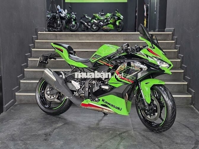 ZX25R MODEL 2023 MÀU XANH KRT CHẠY LƯỚT