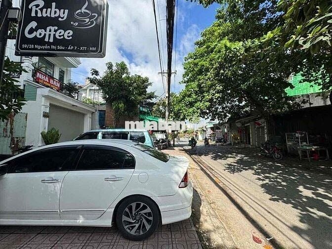 Đất 5x16,5m có vỉa hè 8m Shr MT đg Nguyễn Thị Sáu KD buôn bán sầm uất