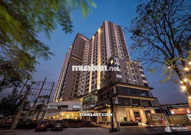 Cho thuê căn hộ compassone 2pn full nội thất