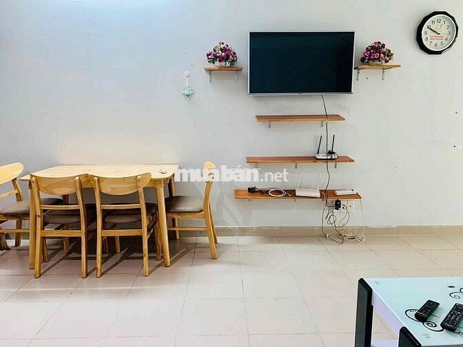 Cho thuê chung cư Bicosi Phú hoà 1PN full nội thất