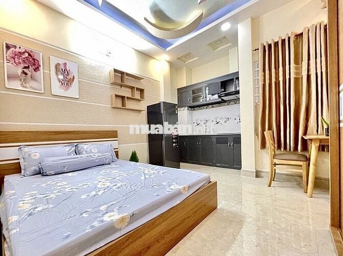 CĂN HỘ DV MỚI, FULL NT CAO CẤP GẦN NGÃ TƯ PHẠM VĂN ĐỒNG& LÊ QUANG ĐỊNH
