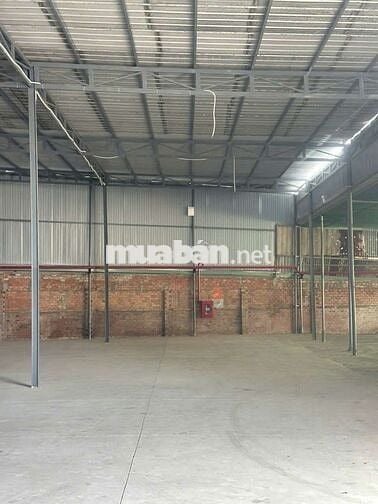 Cho thuê xưởng 1200m2 tại Tân Phước Khánh Tân Uyên Bình Dương