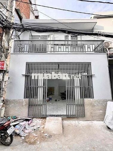 Nhà Mới Đẹp 5,5 x 8,5m 1Lầu Đúc (2PN 2WC) Hẻm 4m Thông. Lê Văn Quới