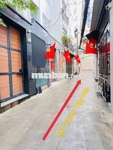 BÁN NHÀ PHAN TÂY HỒ – P.7, PHÚ NHUẬN - 46m2-(5 x 9,2m- ) HẺM XI MĂNG