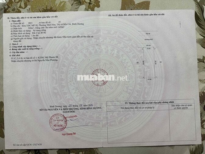 Cần bán gấp cặp trọ ở Vành Đai 4,Mỹ Phước 300m2