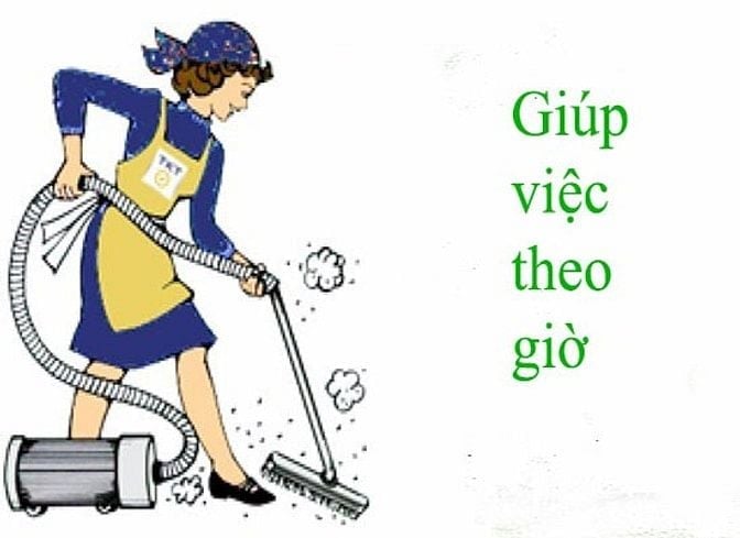 Cần tìm giúp việc nhà theo giờ, 70k/h, nữ dưới 45t, làm tại Bình Chánh