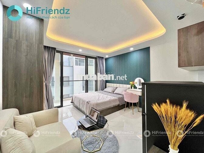 Cho thuê căn hộ chung cư mini có ban công mới xây ngay VLU cs3