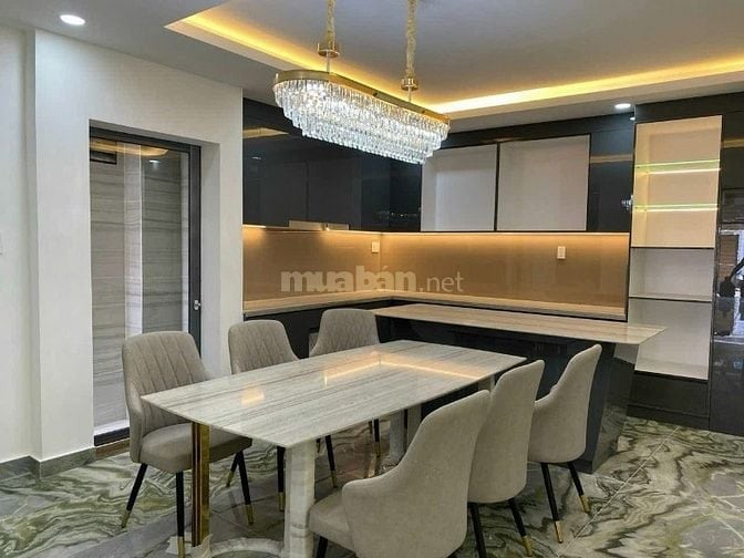 Villa Hẻm 10m Trần Huy Liệu, 5x24m, nở hậu 5.7m, 4 tầng, 24 tỷ