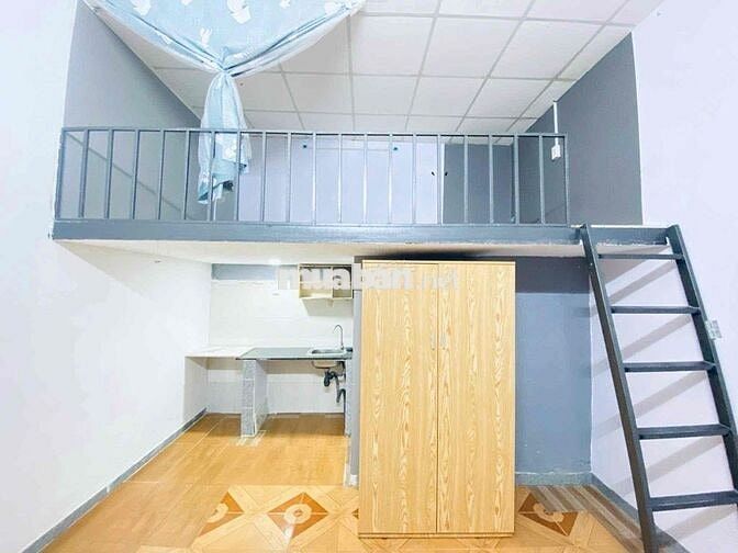 Cho thuê phòng trọ có gác đường DHT02 Q.12