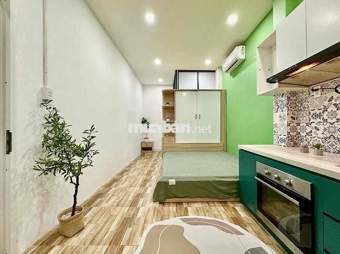STUDIO FULL NỘI THẤT GẦN CHỢ, BIG C , SÂN BAY