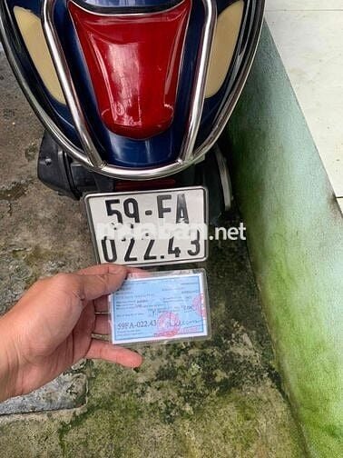 Vespa50cc ca vet theo xe