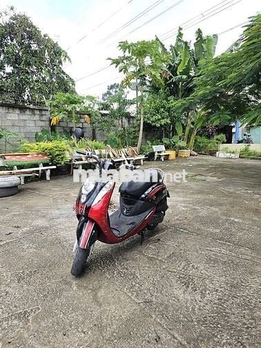 bán xe SYM Elite 50cc, 2022; màu đen+ đỏ, mới 95%