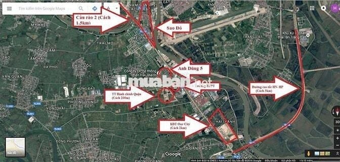 Bán đất khu đô thị Anh Dũng 5, Hải Phòng