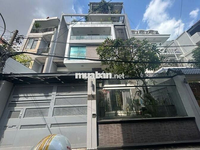 CHO THUÊ BIỆT THỰ CÓ THANG MÁY CMT8_ 11X20M_ HẦM 4 TẦNG. SẴN NỘI THẤT