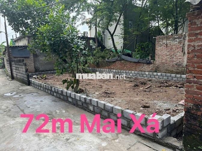 🎄 RẺ ĐẸP 72m2 Đất tại Mai Xá,Thắng Lợi, Thường Tín, Hà Nội. 
🌽 Diện