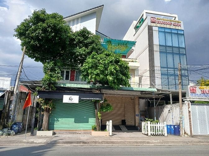 Nhà 3 Tầng 15x60(879m2) Mặt Tiền An Bình - Dĩ An Thu Nhập 100 tr/tháng